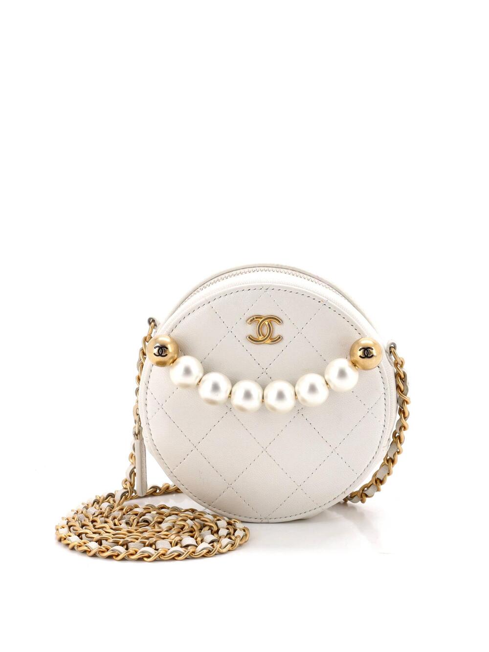 Chanel Chic Pearls Round Clutch With #269513C24B